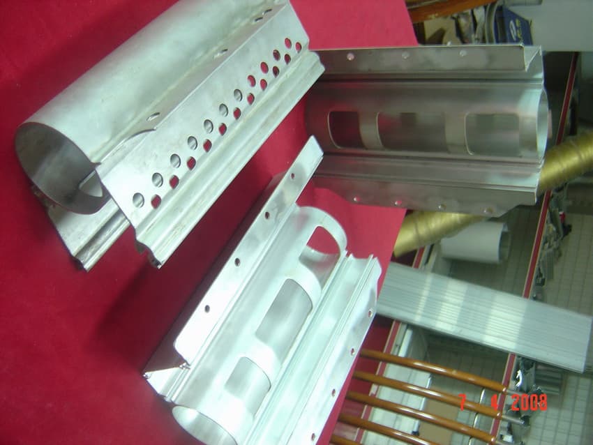 Custom precision CNC aluminum alloy 6063T5 machinery parts
